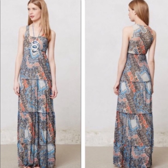 Anthropologie Dresses & Skirts - Anthropologie Weston Wear Boho Maxi Dress Small